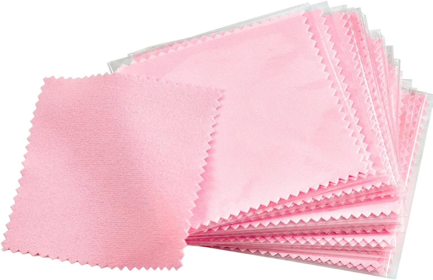 Large Size Polishing Cleaning Cloth for Gold Silver Platinum Jewelry Silverware, Non Toxic Tarnish Remover 12 x 14 inches Protects Jewelry Clean and Shining