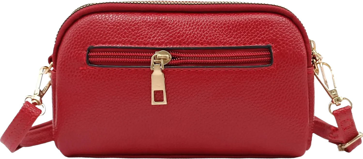 PORT&LOTUS Crossbody Bags for Women Small Purses for Women Cross Body Purse with Adjusted Strap