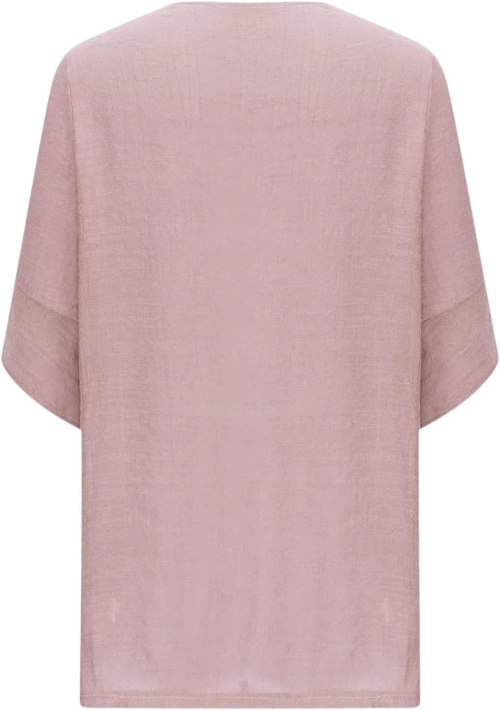 Lightweight Cardigan for Women Casual Half Sleeve Open Front Loose Flowy Cotton Linen Cardigans Breathable Jackets 3X-Large 01#pink