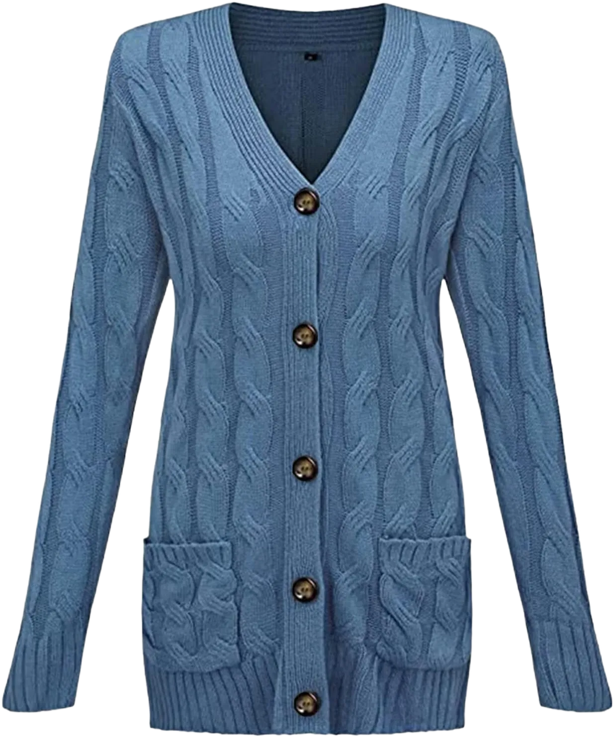 Warm Sweaters for Women Plus Size Fall Clothes for Women Grandpa Cardigan Short Jackets for Dresses Linen Duster for Women C-Blue
