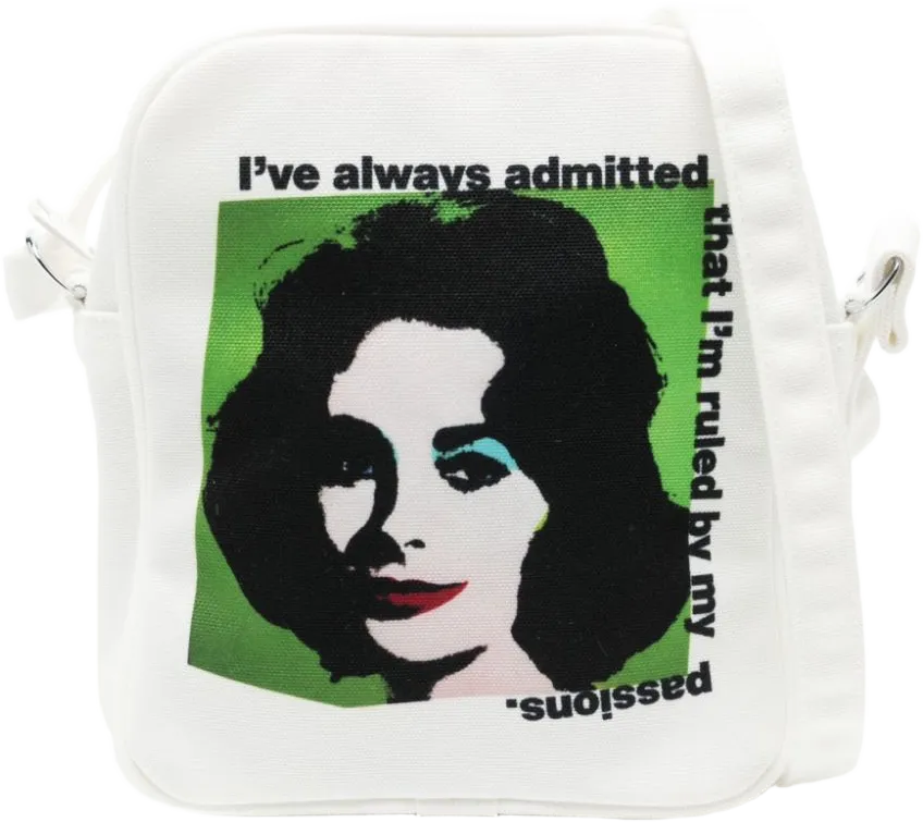 x Andy Warhol Liz canvas crossbody bag