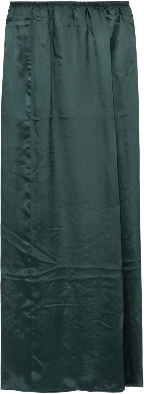 satin maxi skirt