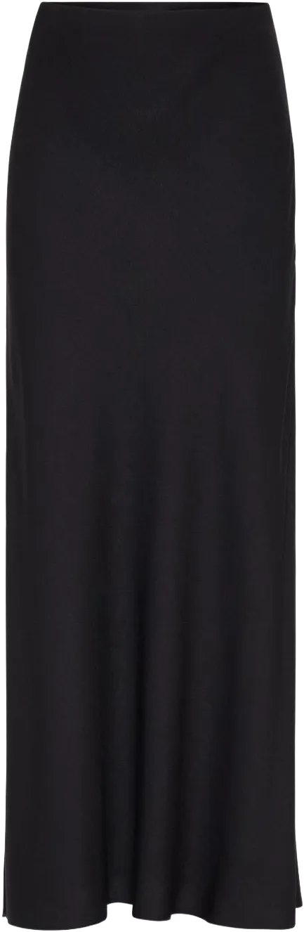 twill maxi skirt