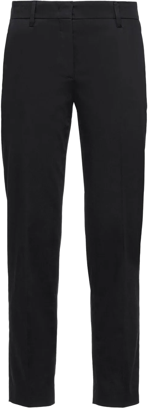 cropped tailored trousers
