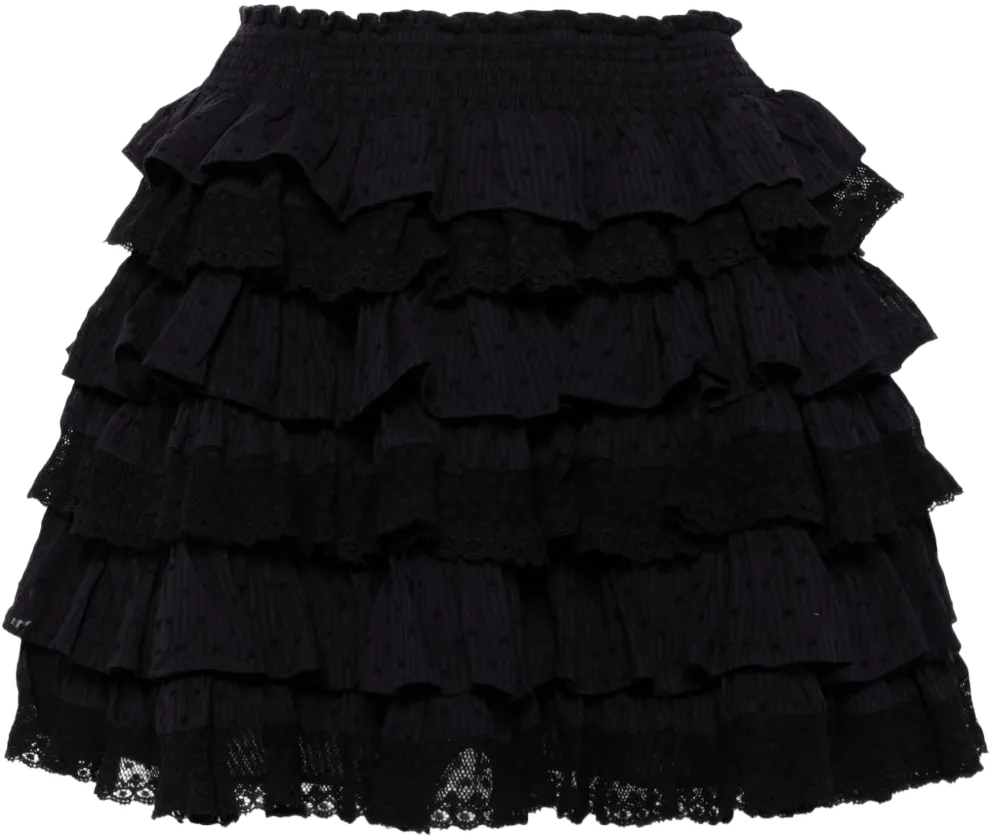ruffle skirt