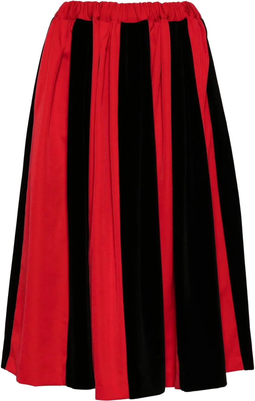 bicolor skirt
