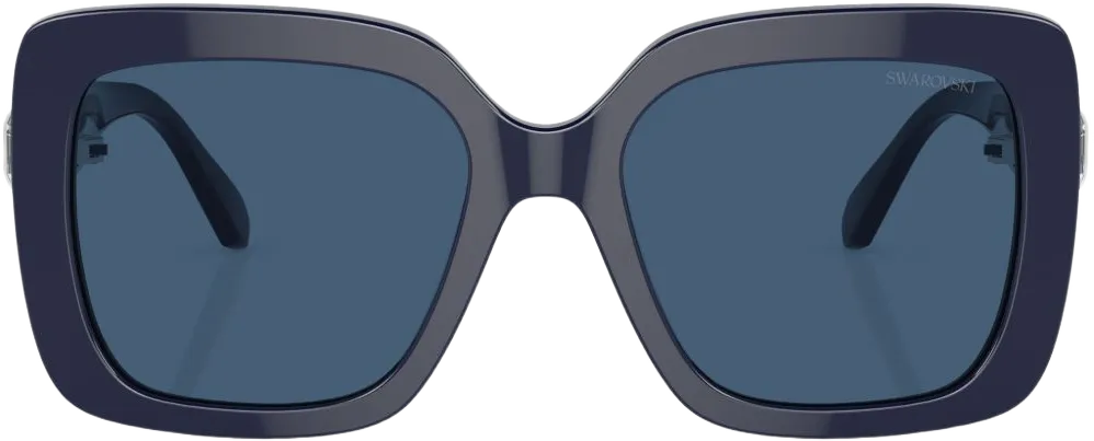 crystal-embellished square-frame sunglasses 