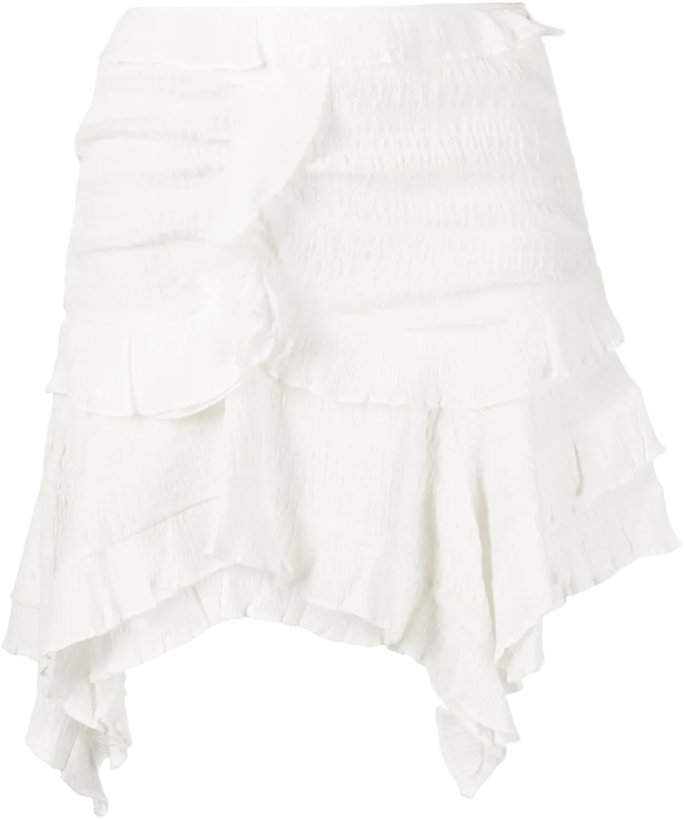 Geneva asymmetric skirt