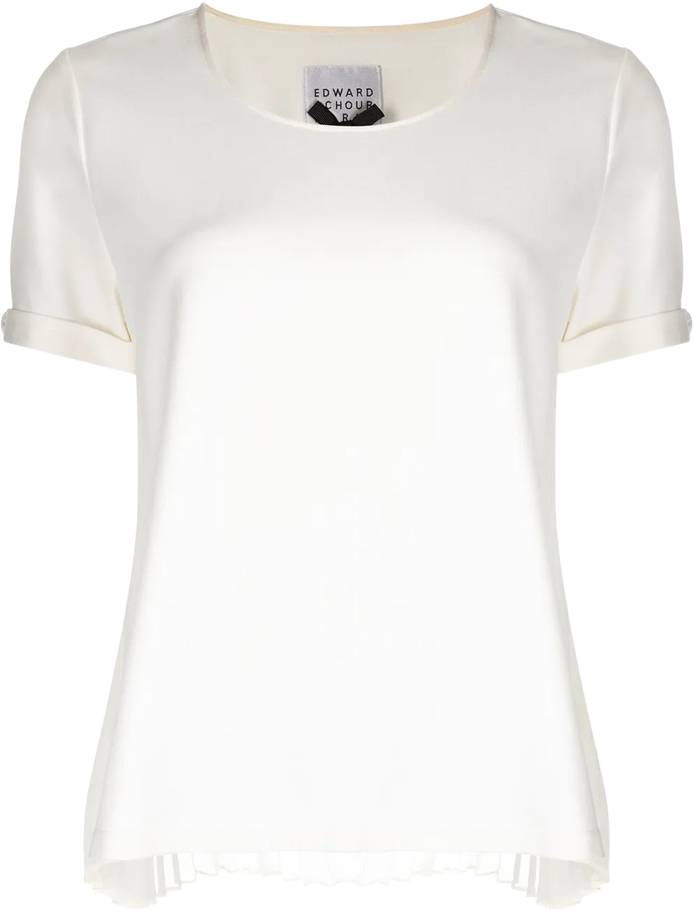 scoop neck t-shirt