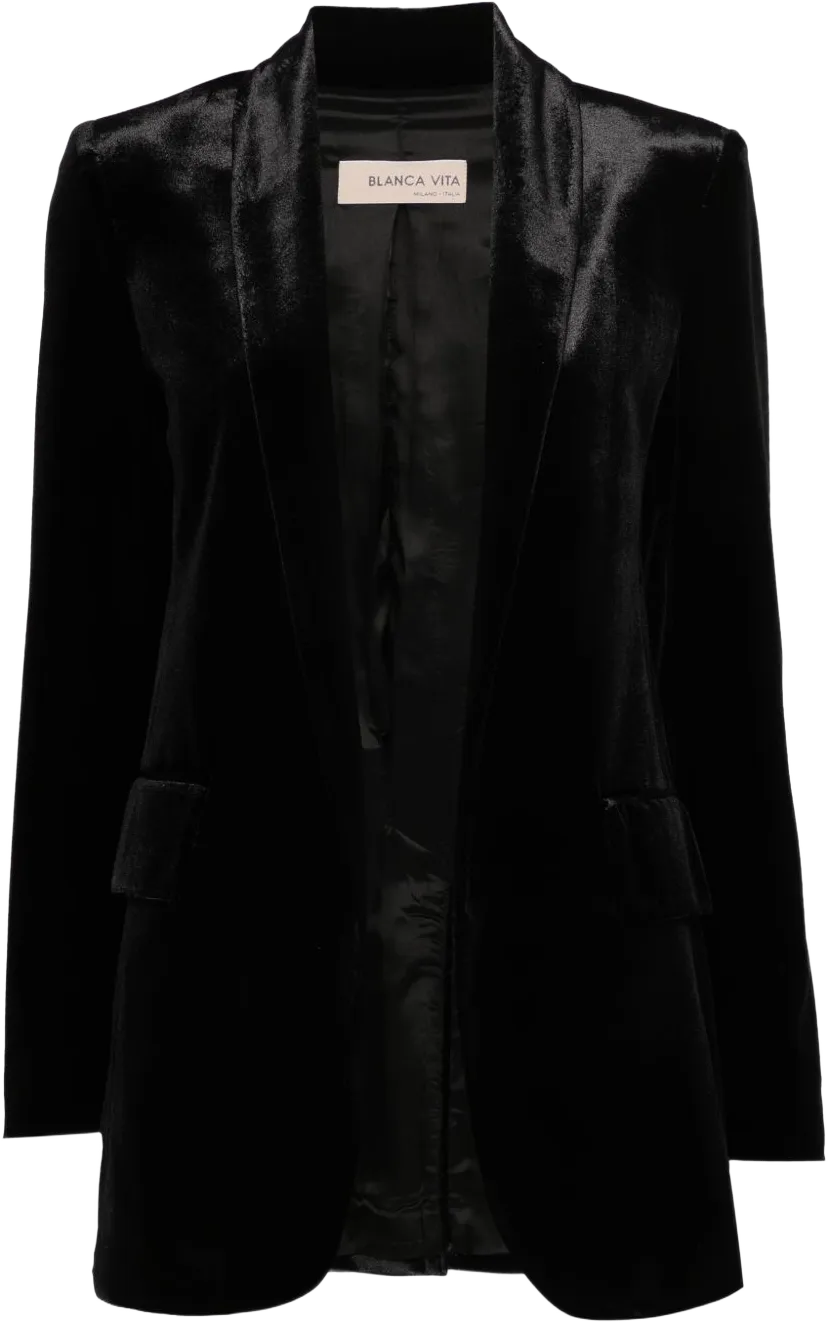 Guarana velvet blazer