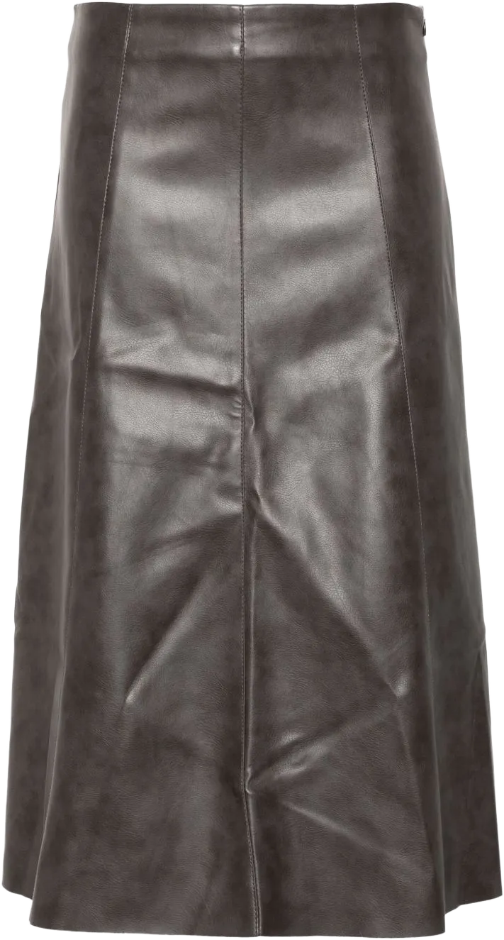 A-line midi skirt