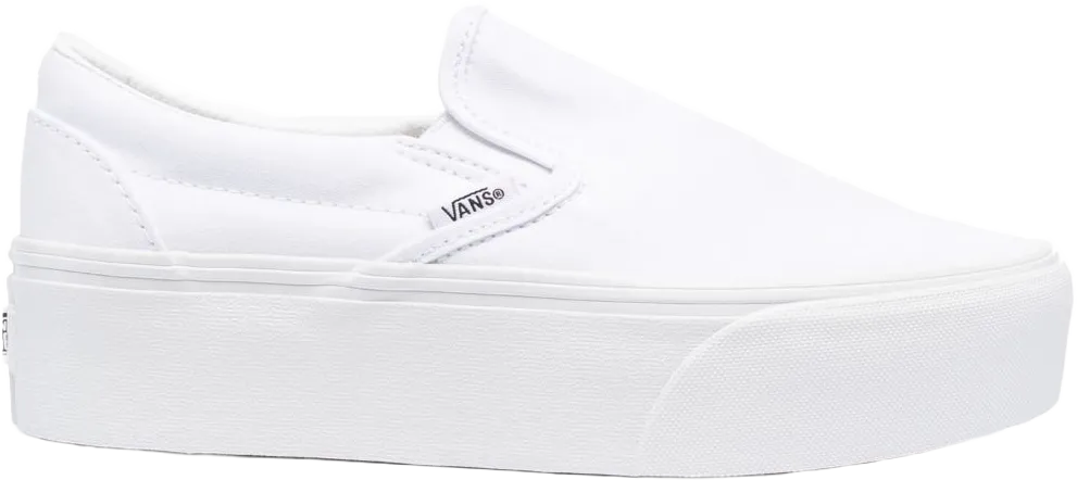 classic slip-on platform sneakers