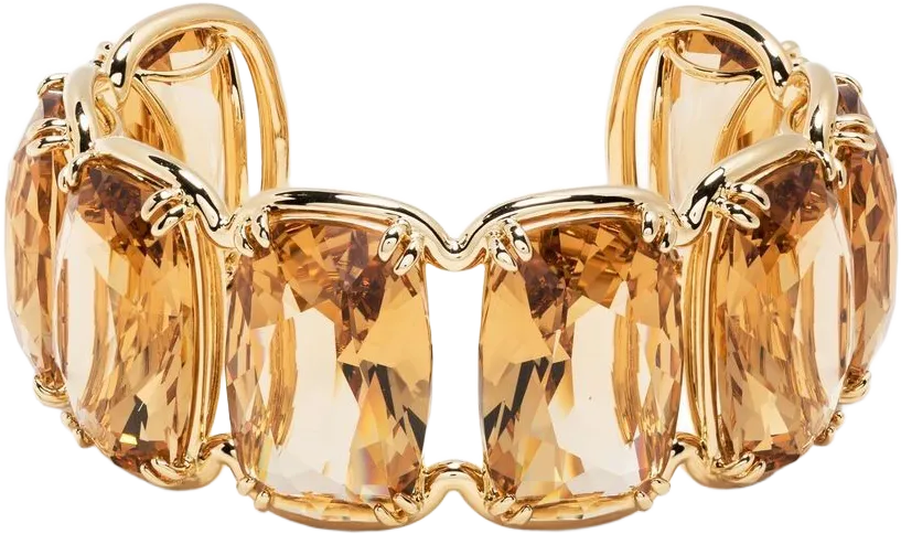Harmonia floating-crystals cuff bracelet 