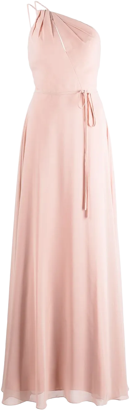 Pescara one-shoulder bridesmaid gown