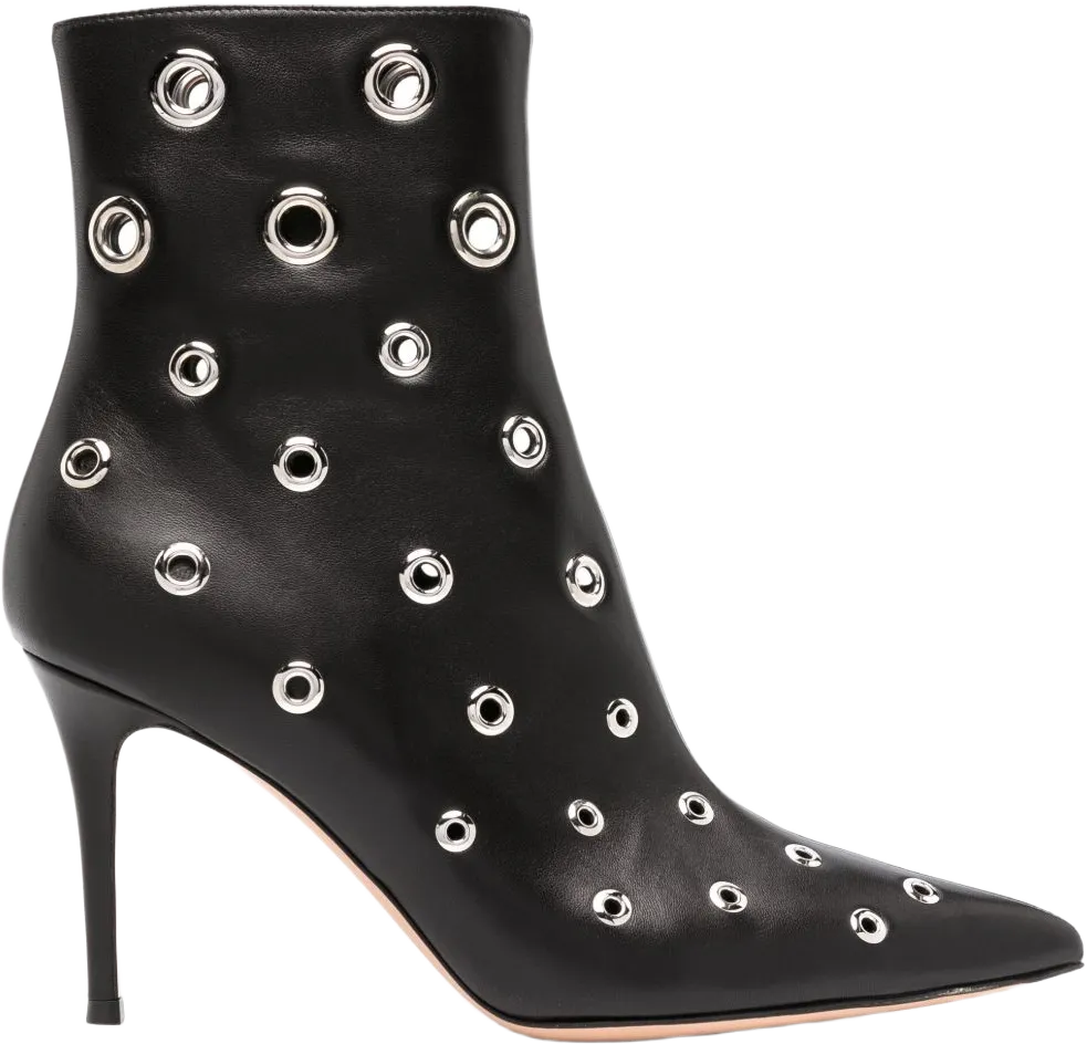 150mm eyelet-embellished ankle boots