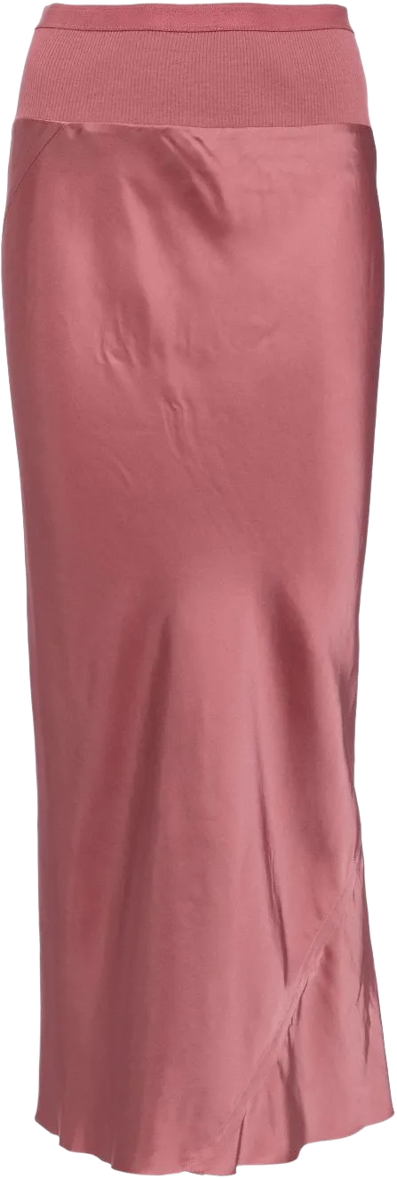pleated midi skirt