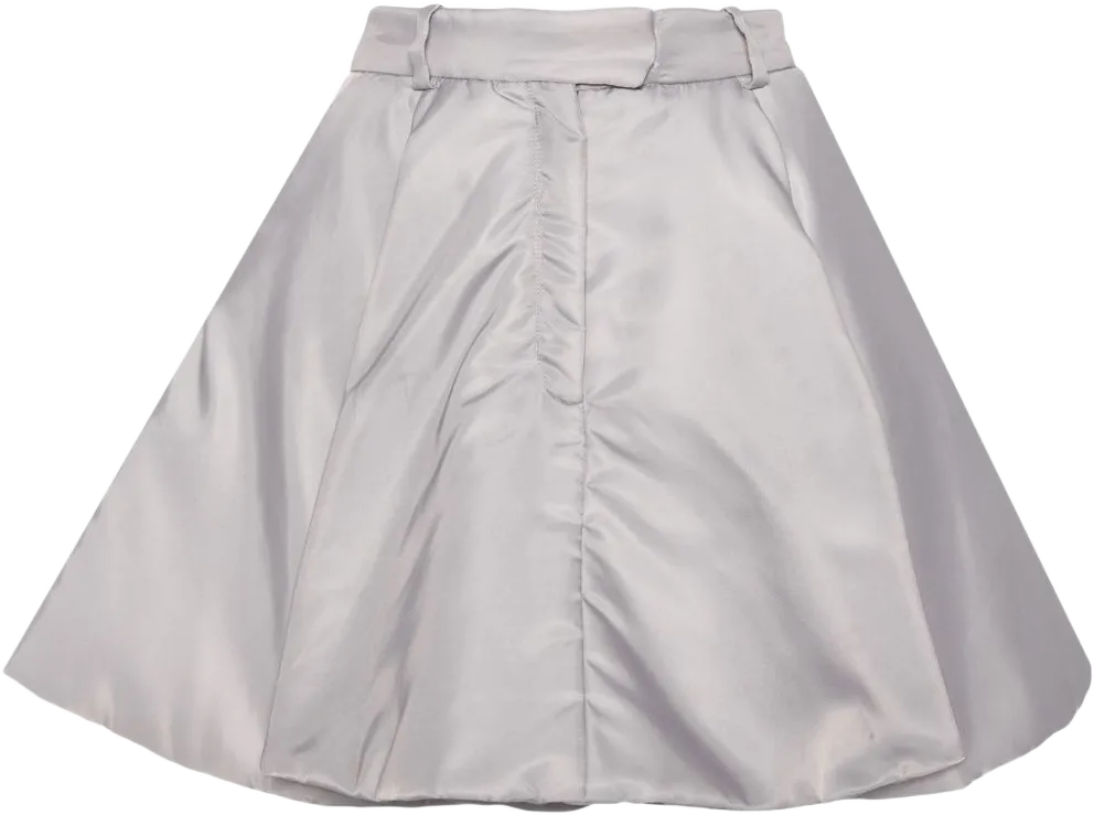 padded mini skirt