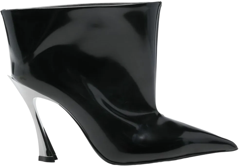 95mm Fang ankle boots