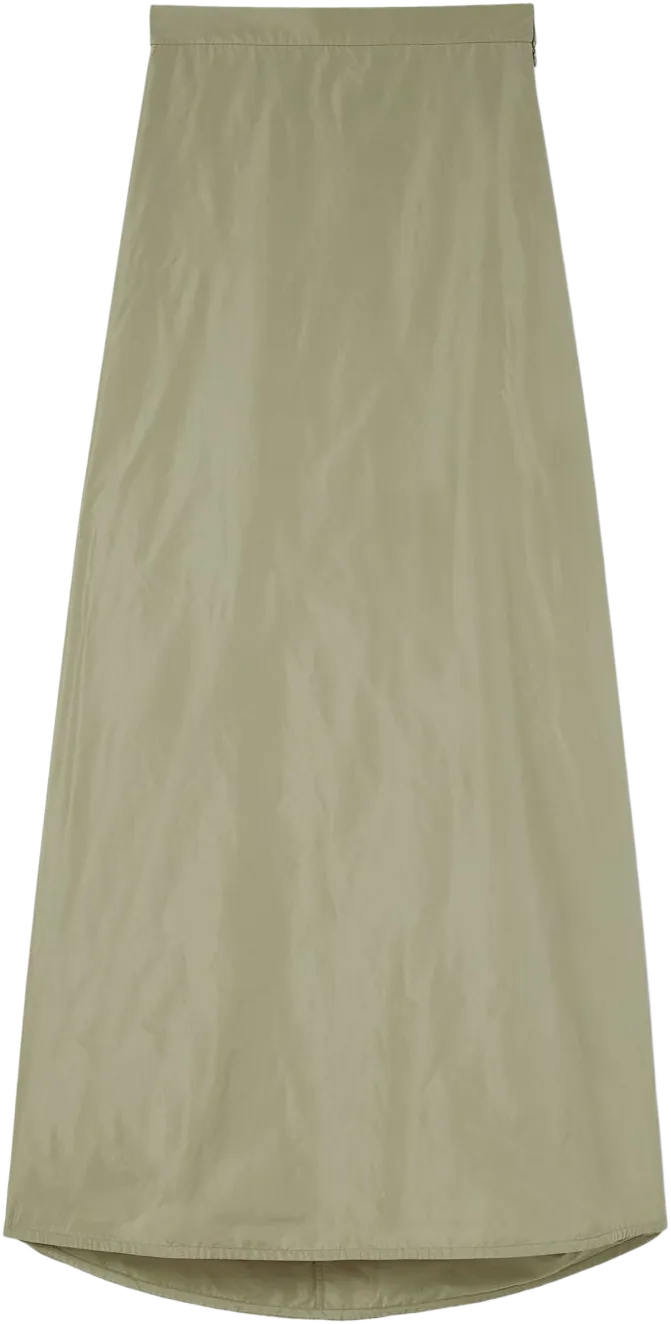 A-line maxi skirt