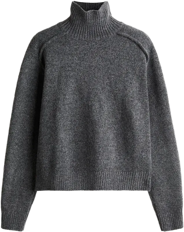 Mock Turtleneck Sweater