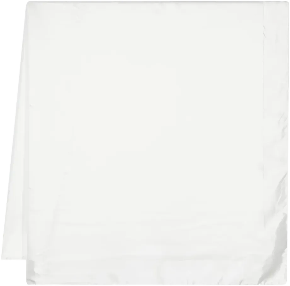 logo-jacquard silk scarf
