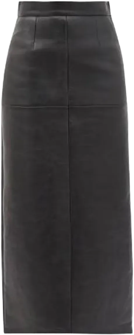 Woven Panelled Maxi Skirt