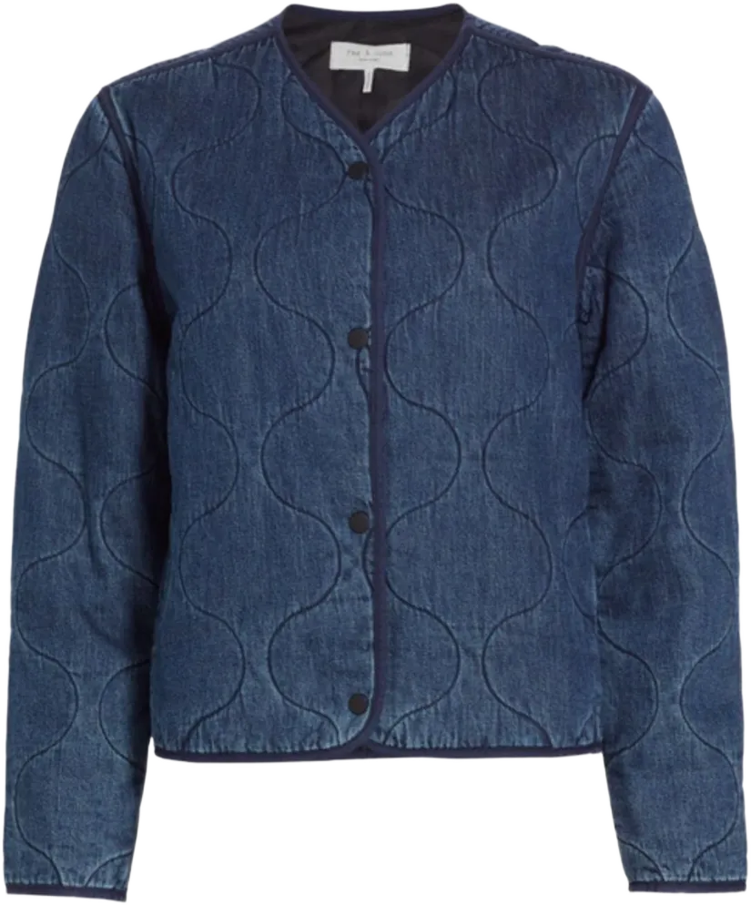 Women's Remi Denim Long-sleeve Jacket In Ari