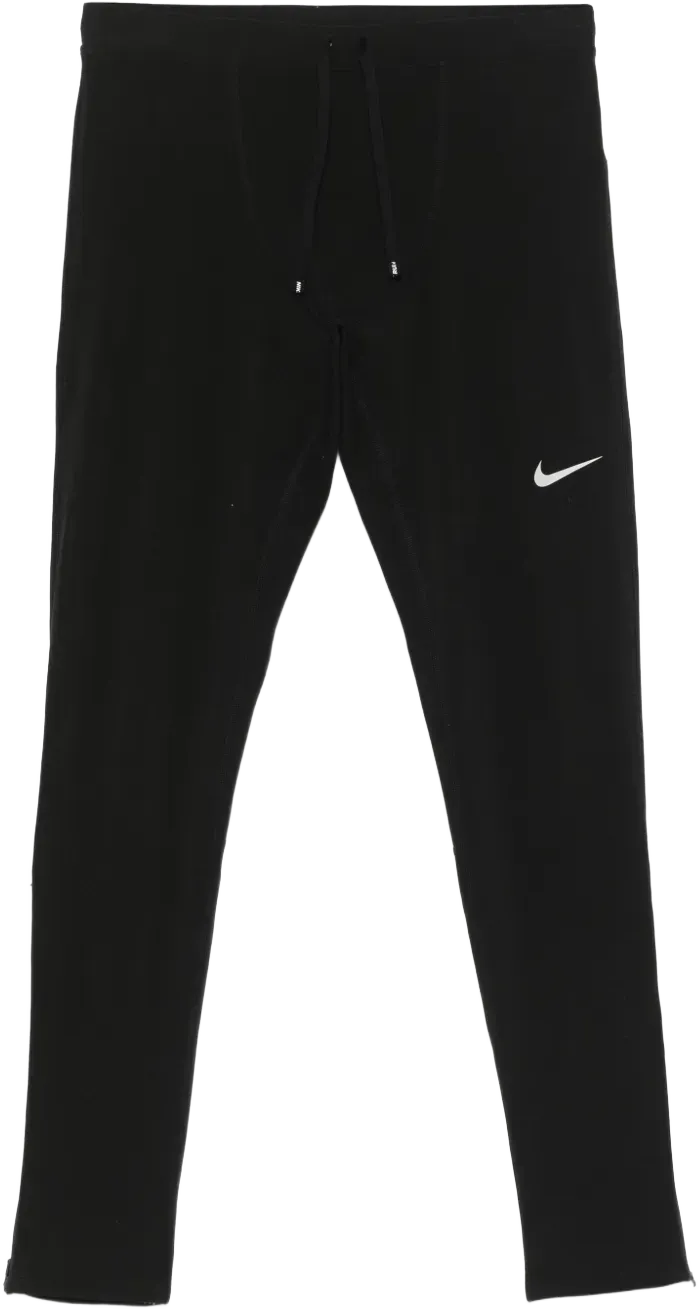 Swoosh-detail performance leggings