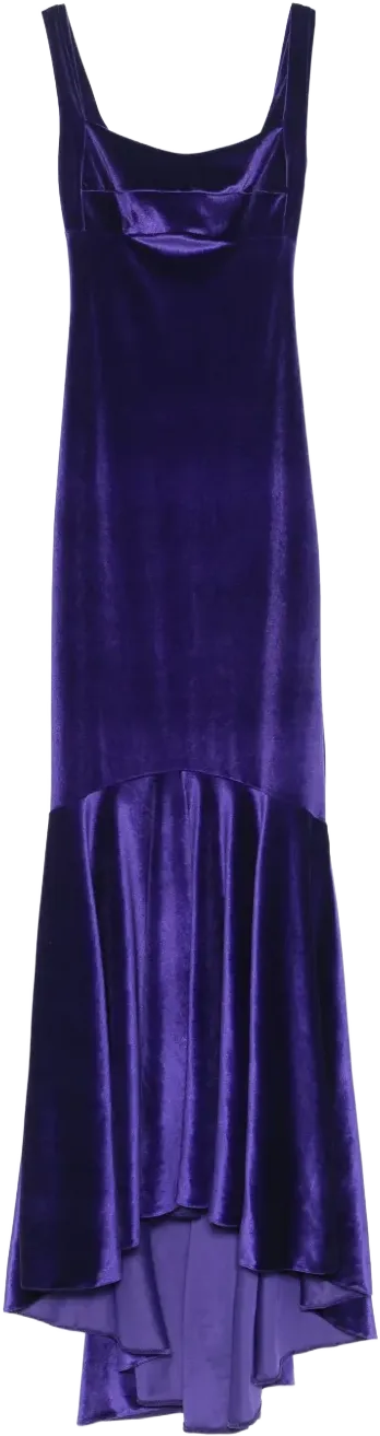 velvet mermaid gown