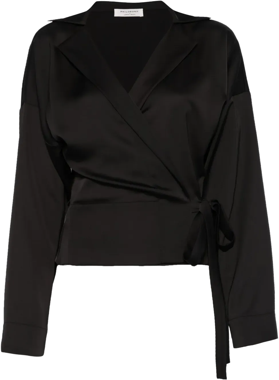 wrap blouse