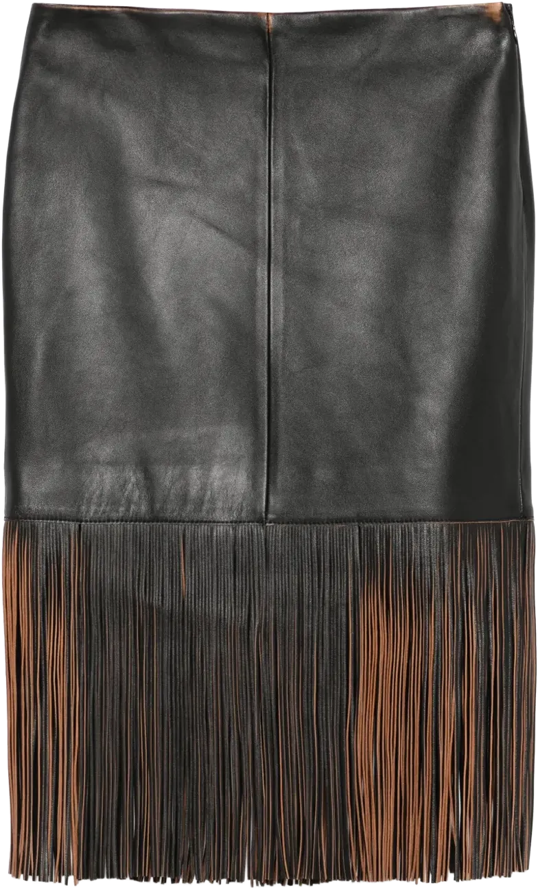 leather skirt