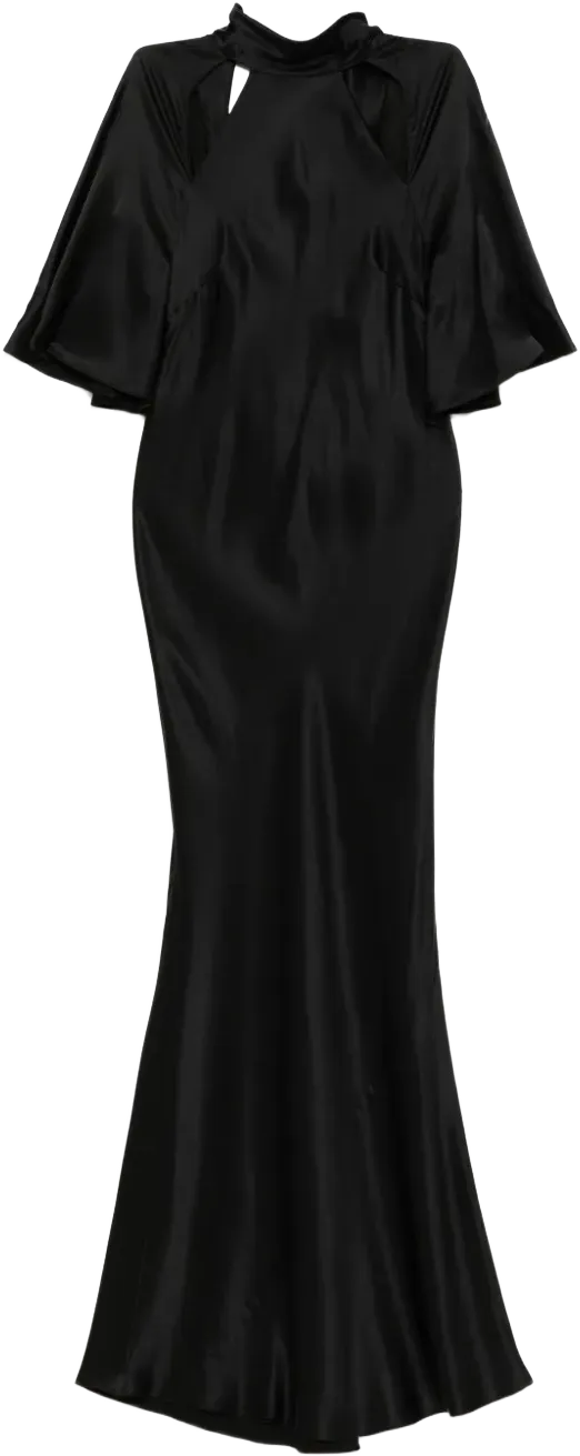 backless gown