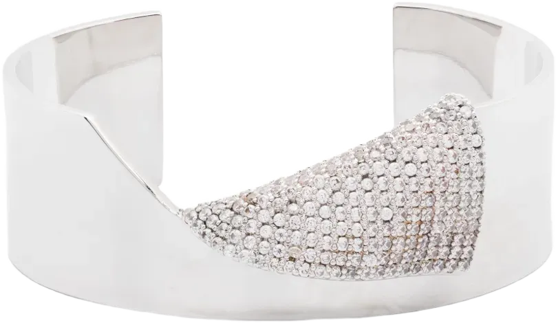Pavé Folded cuff