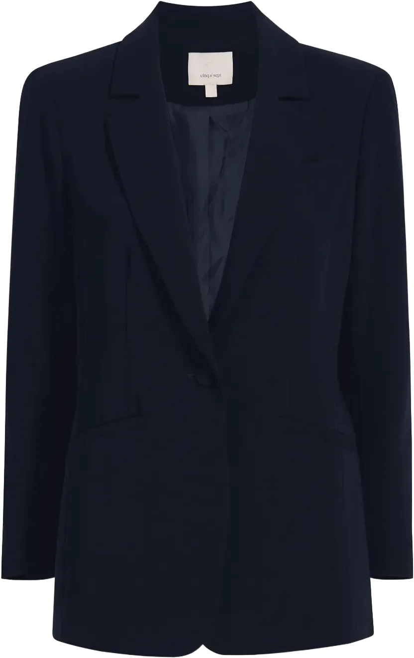 Karlie single-breasted blazer
