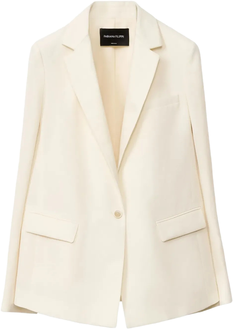 single button blazer 