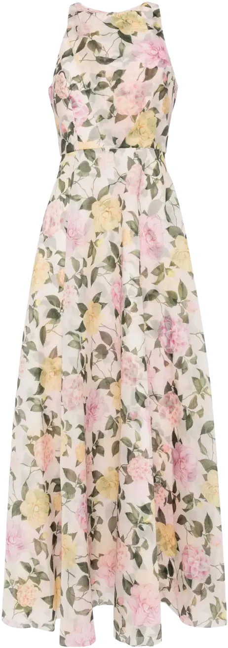Kate floral-print gown