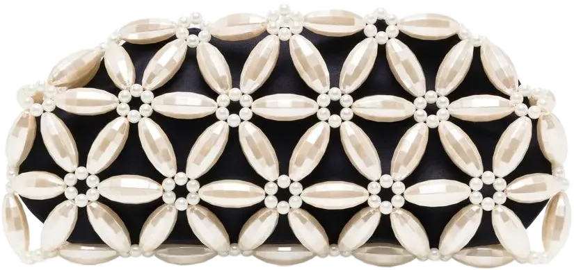 pearl clutch bag