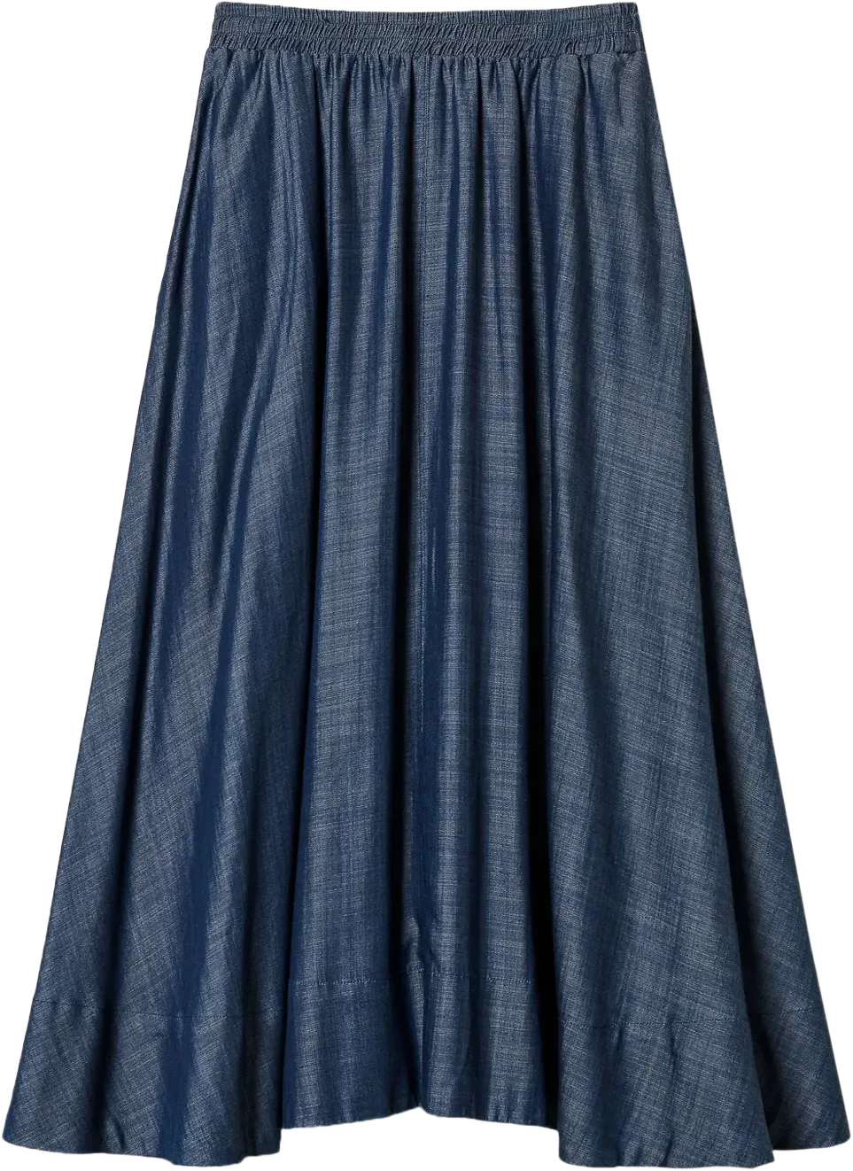 pleated midi skirt 