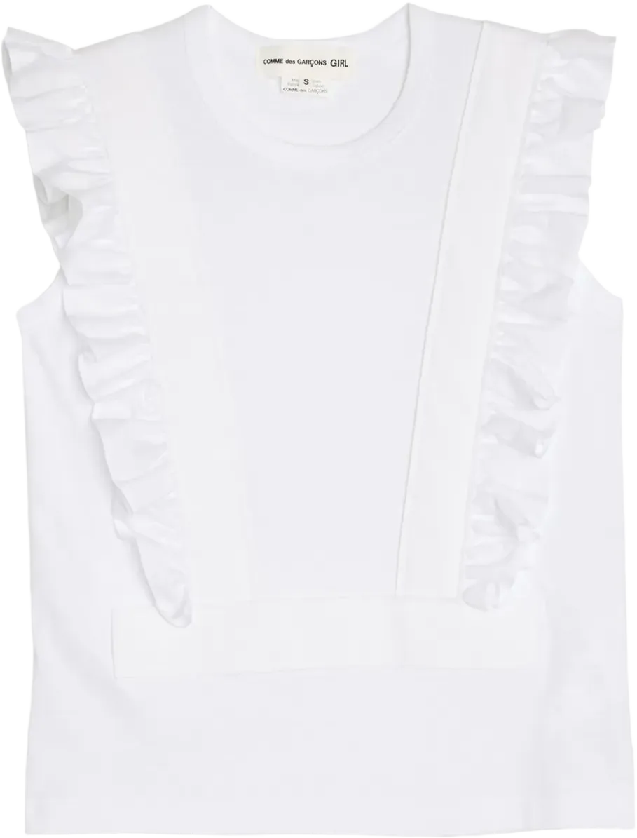 ruffled cotton top