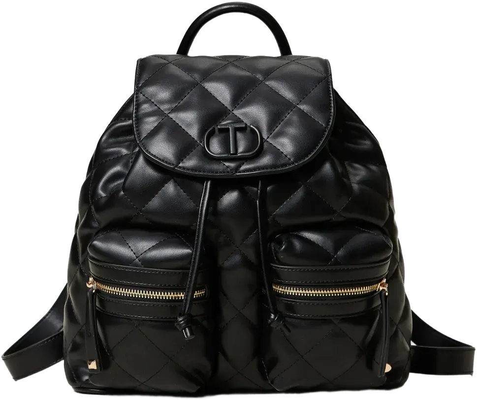 quilted backpack