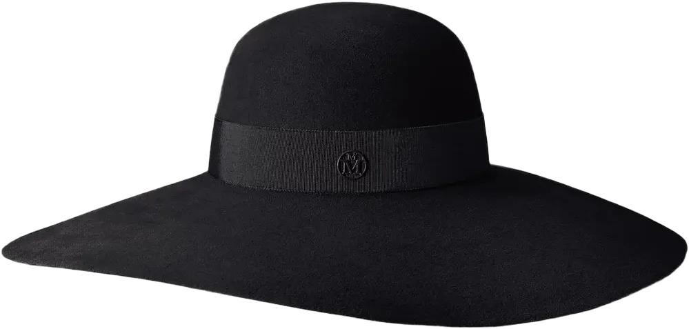 Blanche fur felt hat