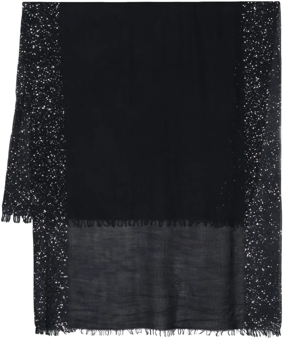 New Dalila sequin-detail scarf