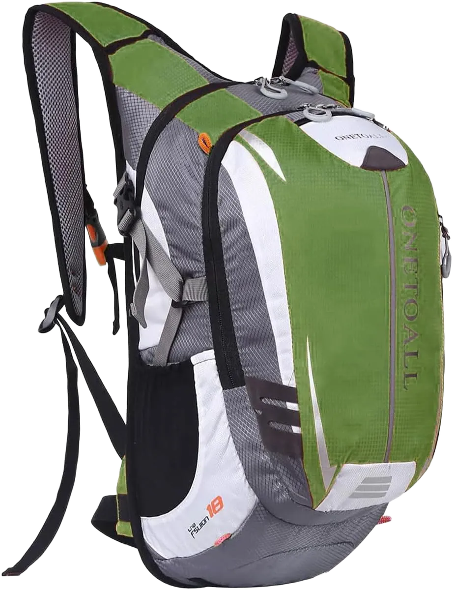 LOCAL LION Cycling Backpack, Small Hiking Backpack, Waterproof Bike Biking Backpacks - Lightweight for Skiing Running 18/25L