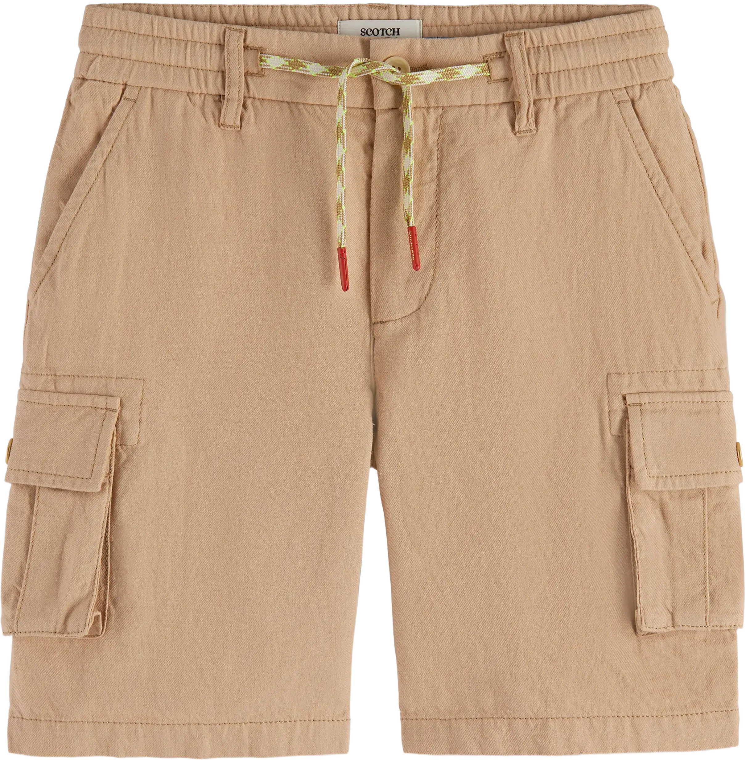 Scotch & Soda Kids' Cotton Cargo Shorts