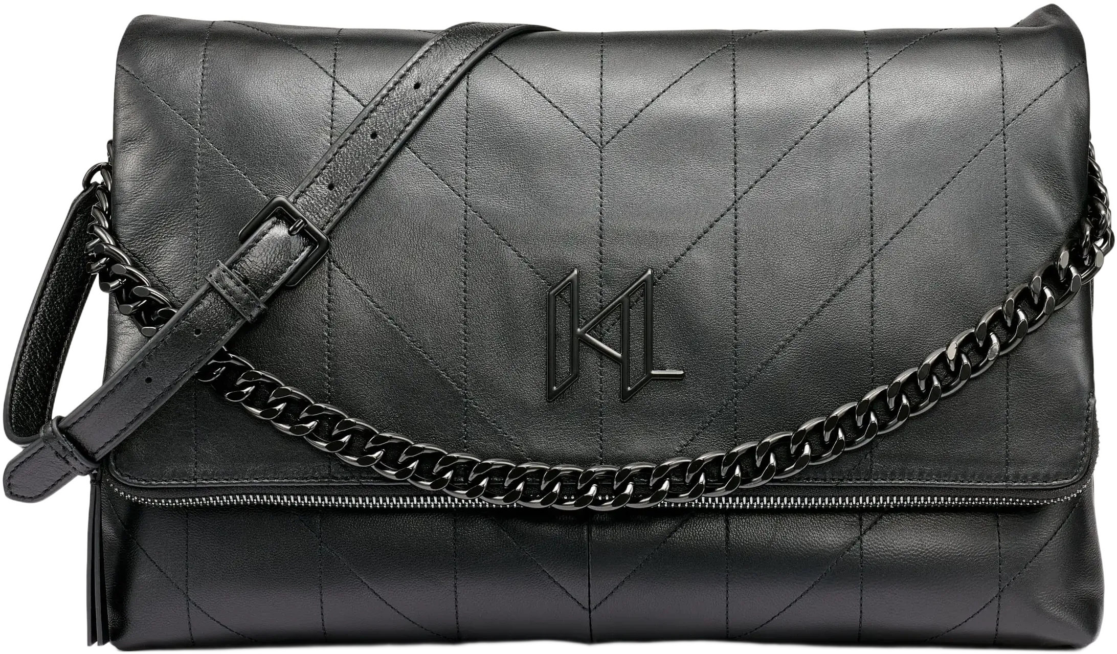 KARL LAGERFELD PARIS Lavande Large Crossbody