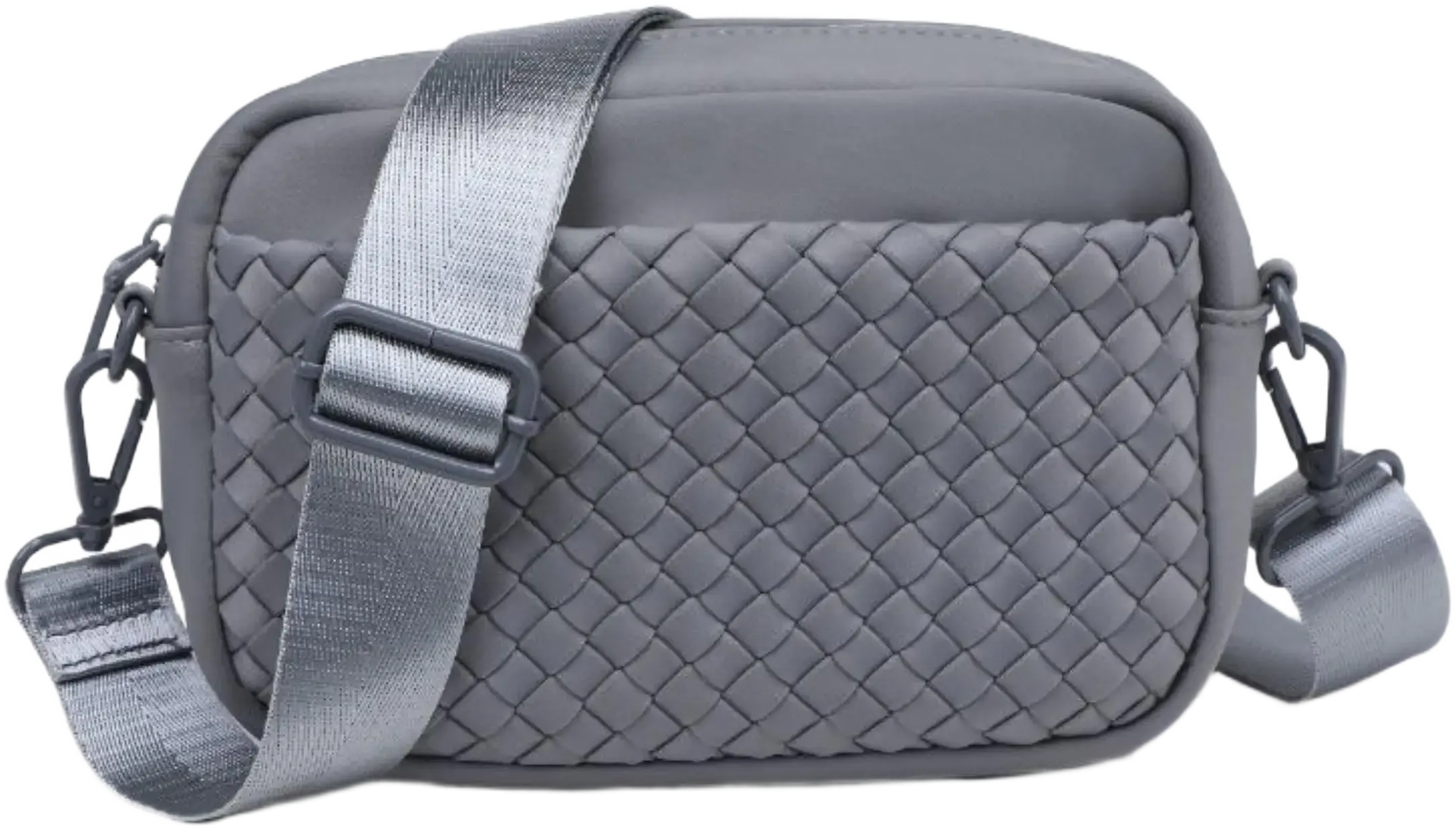 Sol and Selene Inspiration - Woven Neoprene Crossbody Bag