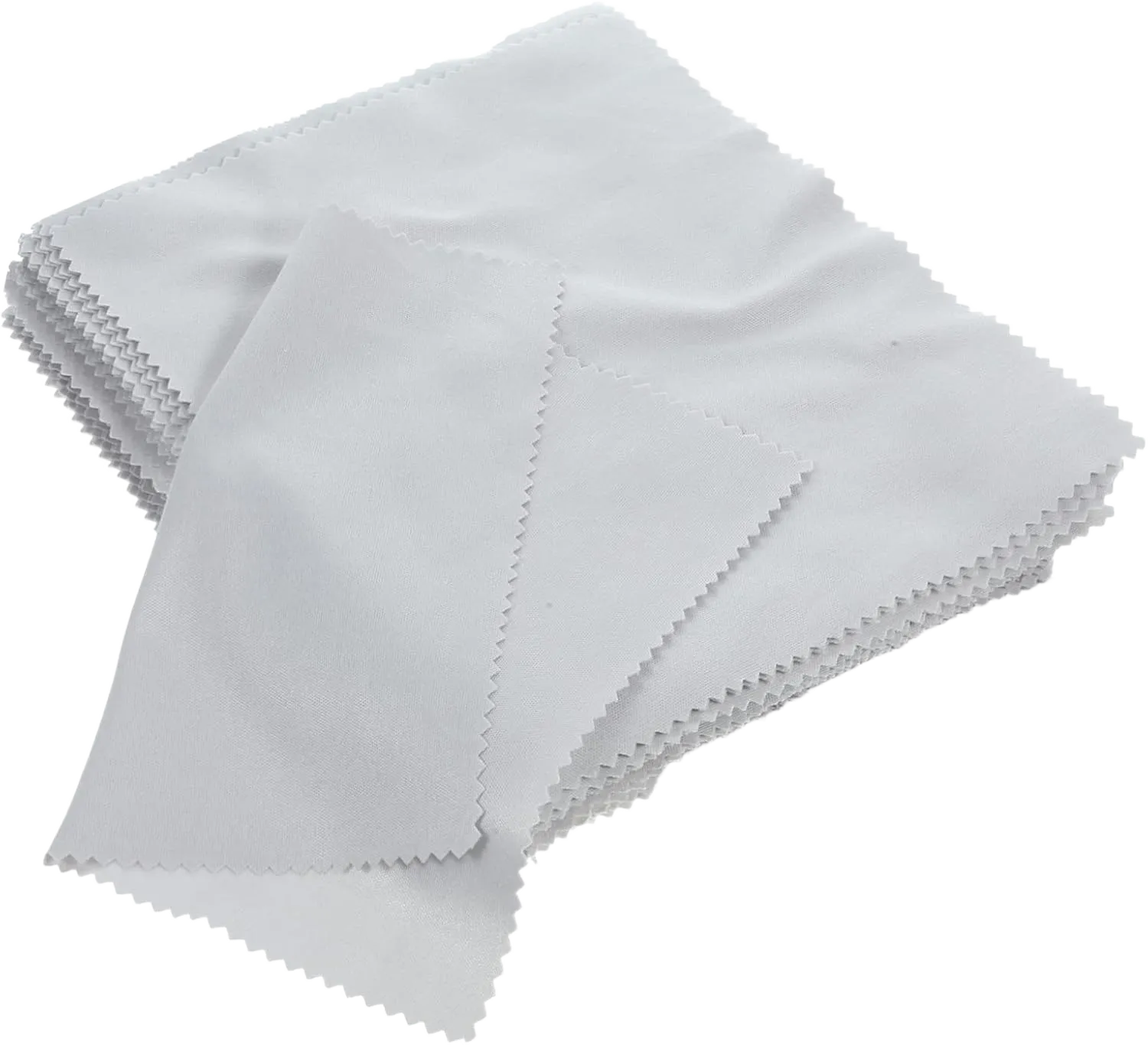 Pcs Jewelry Cleaning Cloths Polishing Cloths Gentle Non-Scratch Washable for Gold Silver Diamond Brass