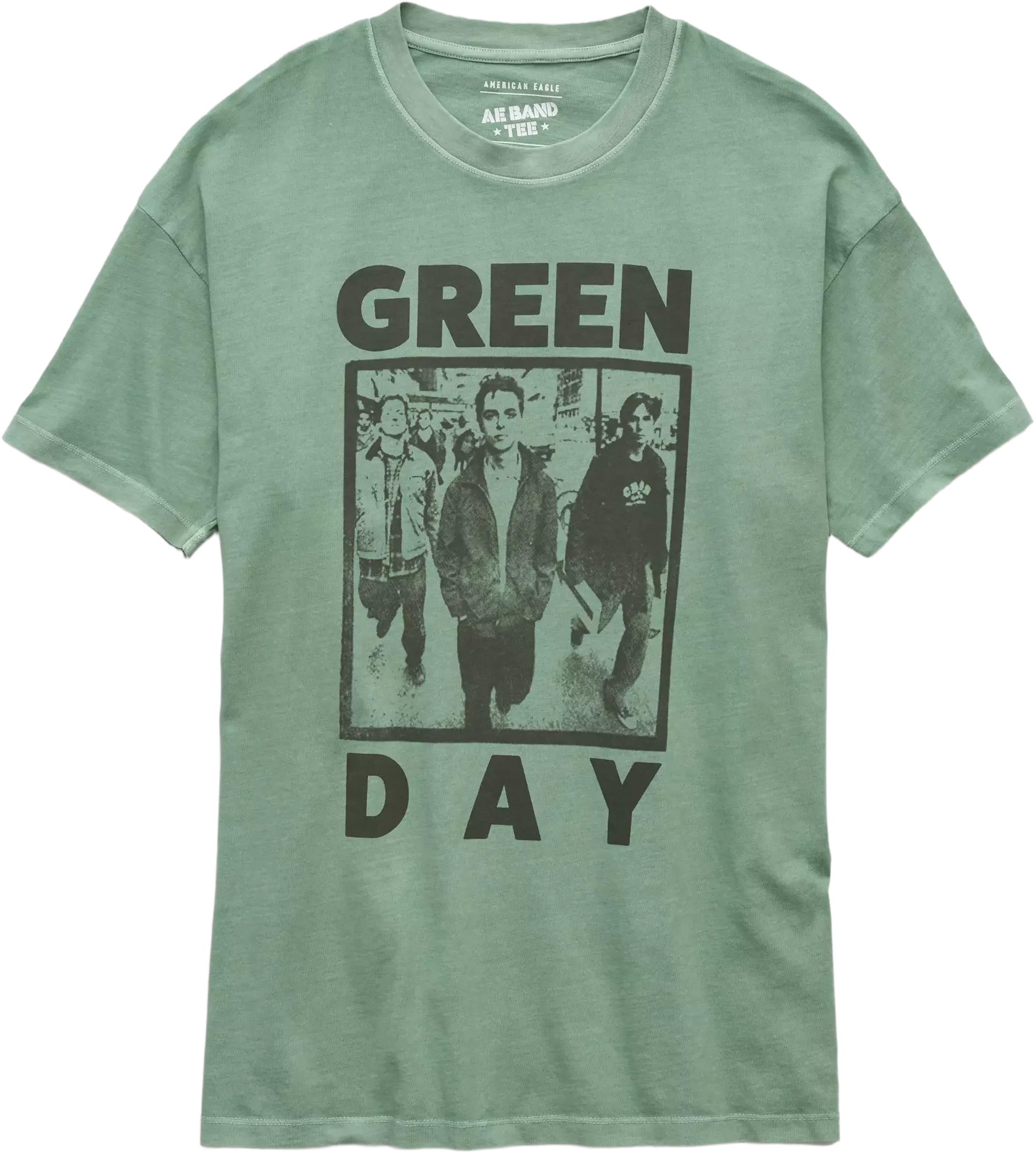 AE Oversized Green Day Graphic T-Shirt