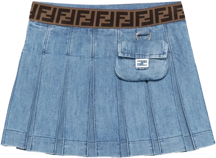 SweatyRocks Women's Plus Size Lace Up Front High Waist A Line Pleated Mini Denim Skirt 3X-Large Plus Light Wash