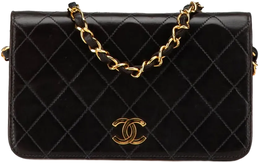 1996-1997 Mini CC Quilted Lambskin Full Flap crossbody bag